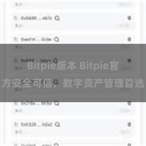 Bitpie版本 Bitpie官方安全可信，数字资产管理首选