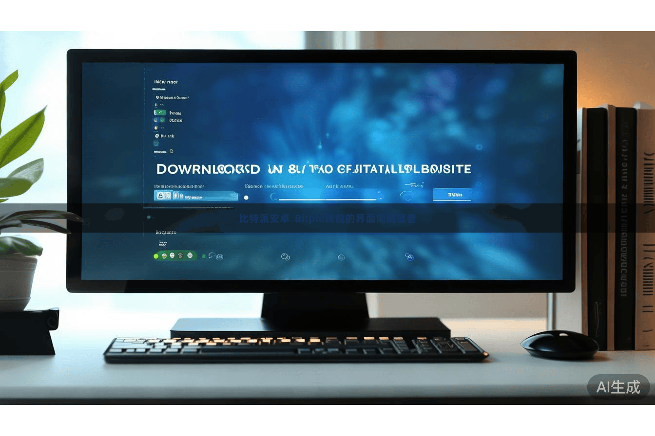 比特派安卓  Bitpie钱包的界面简略显着