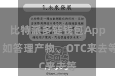 比特派多链钱包App  如答理产物、OTC来去等
